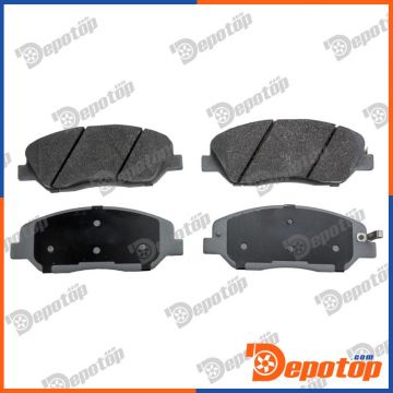 Plaquettes de frein avant pour HYUNDAI | 37522, 13046057772